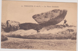 (R)COTES  D´ARMOR , TREGASTEL ; La Pierre Branlante - Trégastel