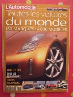 Revue L'Automobile Magazine. Hors Série 2001/2002. Toutes Les Voitures Du Monde.  356 Pages - Auto