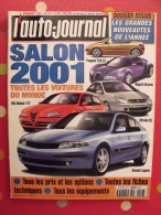 Revue L'auto-journal.n°547. 2000. Salon 2001. Toutes Les Voitures Du Monde. 380 Pages - Auto