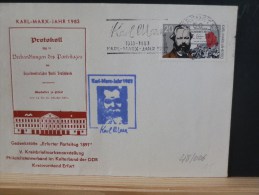 48/006   LETTRE  DDR - Karl Marx