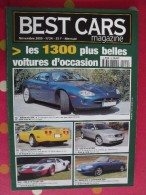 Revue Best Cars Magazine N° 24. 2000. 132 Pages. Les 1300 Plus Belles Voitures D'occasion - Auto