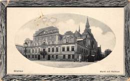 Bg18452 Gustrow Markt Mit Rathaus Germany - Güstrow