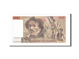 Billet, France, 100 Francs, 100 F 1978-1995 ''Delacroix'', 1993, SPL+ - 100 F 1978-1995 ''Delacroix''