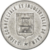 Monnaie, France, 10 Centimes, 1921, TTB, Aluminium, Elie:10.2 - Noodgeld