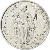 Monnaie, Nouvelle-Calédonie, 5 Francs, 1990, SPL+, Aluminium, KM:16 - Nieuw-Caledonië