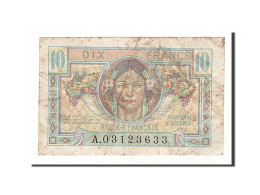 Billet, France, 10 Francs, 1947 French Treasury, 1947, TB, Fayette:30.1, KM:M7s - 1947 Staatskasse Frankreich