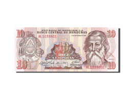 Billet, Honduras, 10 Lempiras, 1989, 1989-09-21, NEUF - Honduras