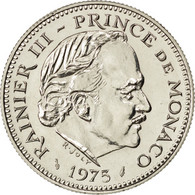 Monnaie, Monaco, Rainier III, 5 Francs, 1975, SPL, Copper-nickel, KM:150 - 1960-2001 Nieuwe Frank