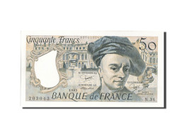 Billet, France, 50 Francs, 50 F 1976-1992 ''Quentin De La Tour'', 1983, NEUF - 50 F 1976-1992 ''Quentin De La Tour''