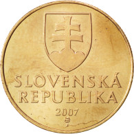 Monnaie, Slovaquie, Koruna, 2007, SPL, Bronze Plated Steel, KM:12 - Slovacchia