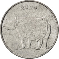 Monnaie, INDIA-REPUBLIC, 25 Paise, 2000, SUP, Stainless Steel, KM:54 - India