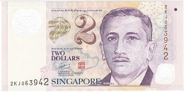 Billet, Singapour, 2 Dollars, 2005, SUP - Singapur