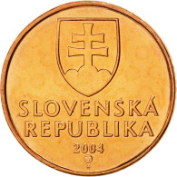 Monnaie, Slovaquie, 50 Halierov, 2004, FDC, Copper Plated Steel, KM:35 - Slowakije