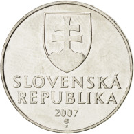 Monnaie, Slovaquie, 2 Koruna, 2007, SPL, Nickel Plated Steel, KM:13 - Slovaquie