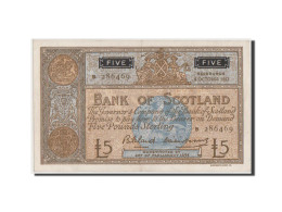 Billet, Scotland, 5 Pounds, 1963, SUP - 5 Pond