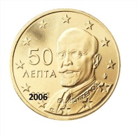 ** 50 CENT GRECE 2006 PIECE  NEUVE ** - Griechenland