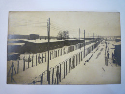 GÜSTROW  :  Kriegsgefangenen-LAGER  -  Carte  PHOTO  1917    - Guestrow