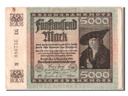 Billet, Allemagne, 5000 Mark, 1922, 1922-12-02, TTB - 5.000 Mark