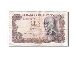 [#257738] Espagne, 100 Pesetas, Type Manuel De Falla - 100 Pesetas