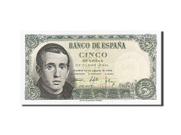 Billet, Espagne, 5 Pesetas, 1951, 1951-08-16, NEUF - 5 Pesetas