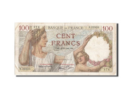 Billet, France, 100 Francs, 100 F 1939-1942 ''Sully'', 1941, 1941-06-19, TB+ - 100 F 1939-1942 ''Sully''