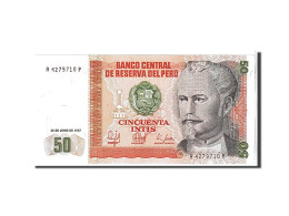 Billet, Pérou, 50 Intis, 1987, KM:131b, NEUF - Peru