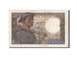 Billet, France, 10 Francs, 10 F 1941-1949 ''Mineur'', 1947, 1947-10-30, SUP - 10 F 1941-1949 ''Mineur''