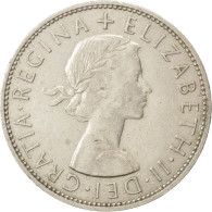 Monnaie, Grande-Bretagne, Elizabeth II, 1/2 Crown, 1966, TTB, Copper-nickel - K. 1/2 Crown