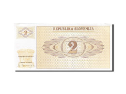 Billet, Slovénie, 2 (Tolarjev), 1990, SUP+ - Slovenia