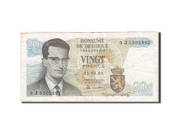 Billet, Belgique, 20 Francs, 1964, 1964-06-15, TTB - Autres & Non Classés