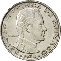 Monnaie, Monaco, Rainier III, Franc, 1960, SUP+, Nickel, KM:140, Gadoury:150 - 1960-2001 Nouveaux Francs