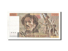 Billet, France, 100 Francs, 100 F 1978-1995 ''Delacroix'', 1979, TB+ - 100 F 1978-1995 ''Delacroix''