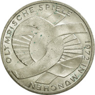 Monnaie, République Fédérale Allemande, 10 Mark, 1972, Stuttgart, SUP - Other & Unclassified