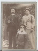 Photo  Couple Et Enfant - Anonyme Personen