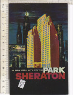 PO1579D# NEW YORK CITY - PARK SHERATON  No VG - Otros Monumentos Y Edificios