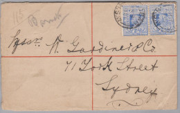 Australien New South Wales 1901-03-21 Glennines R-Brief Nach Hobart - Cartas & Documentos