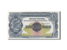 Billet, Grande-Bretagne, 5 Pounds, 1958, NEUF - Fuerzas Armadas Británicas & Recibos Especiales