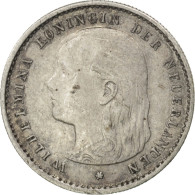 Monnaie, Pays-Bas, Wilhelmina I, 10 Cents, 1897, TTB+, Argent, KM:116 - 10 Centavos