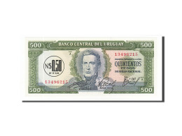 Delcampe - Billet, Uruguay, 0.50 Nuevo Peso On 500 Pesos, 1975, NEUF - Uruguay