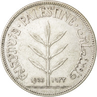 Monnaie, Palestine, 100 Mils, 1933, TTB, Argent, KM:7 - Israël