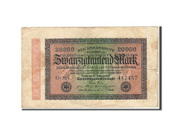 Billet, Allemagne, 20,000 Mark, 1923, TB - 20000 Mark