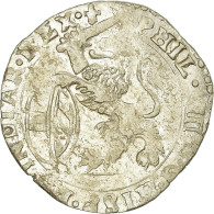 Monnaie, Belgique, Escalin, 1651, Bruges, TTB, Argent, KM:31 - Otros & Sin Clasificación