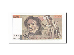 Billet, France, 100 Francs, 100 F 1978-1995 ''Delacroix'', 1991, SUP, KM:154e - 100 F 1978-1995 ''Delacroix''