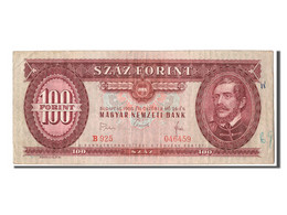 Billet, Hongrie, 100 Forint, 1968, 1968-10-24, TB+ - Hongarije