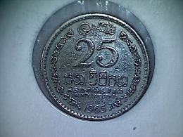 Sri Lanka 25 Cents 1965 - Sri Lanka