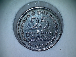 Sri Lanka 25 Cents 1975 - Sri Lanka