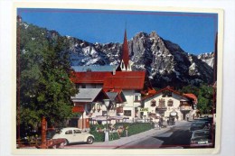 Seefeld - Mit Tiroler Schmuckkastl Und Wetersteingebirge - Österreich  Tirol, Stempel Ski-WM 1985 - Seefeld