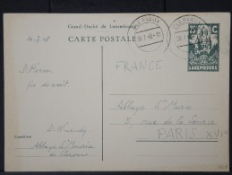 Détaillons Collection D Entiers Postaux De Divers Pays - LUXEMBOURG -Entier Postal De Clervaux/Paris 1948  Lot P4283 - Enteros Postales