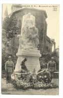 Monument Aux Morts De GALAN - Galan