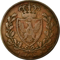 Monnaie, États Italiens, SARDINIA, Carlo Felice, 5 Centesimi, 1826, Torino, TB - Italian Piedmont-Sardinia-Savoie